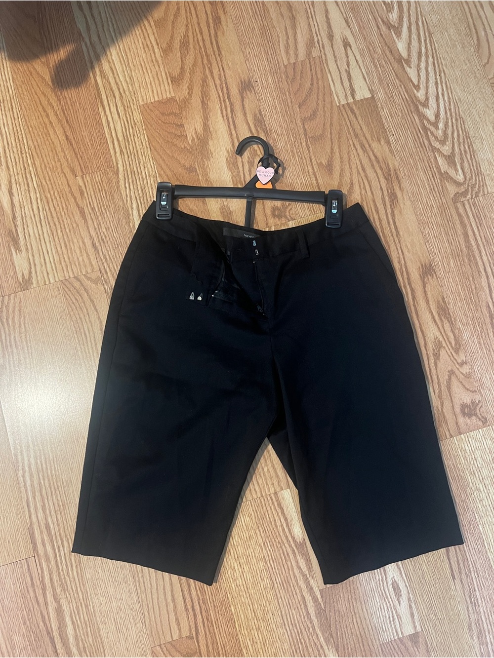 Harve Benard Black Bermuda Shorts
